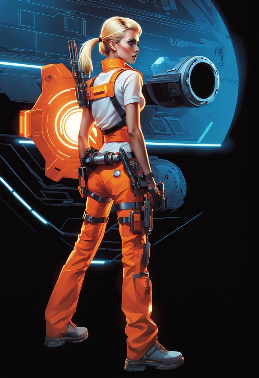 Spaceship Pilot, Booty Shot