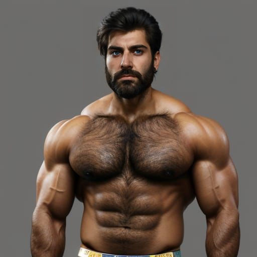 Confident South Asian Male in Magical Aura