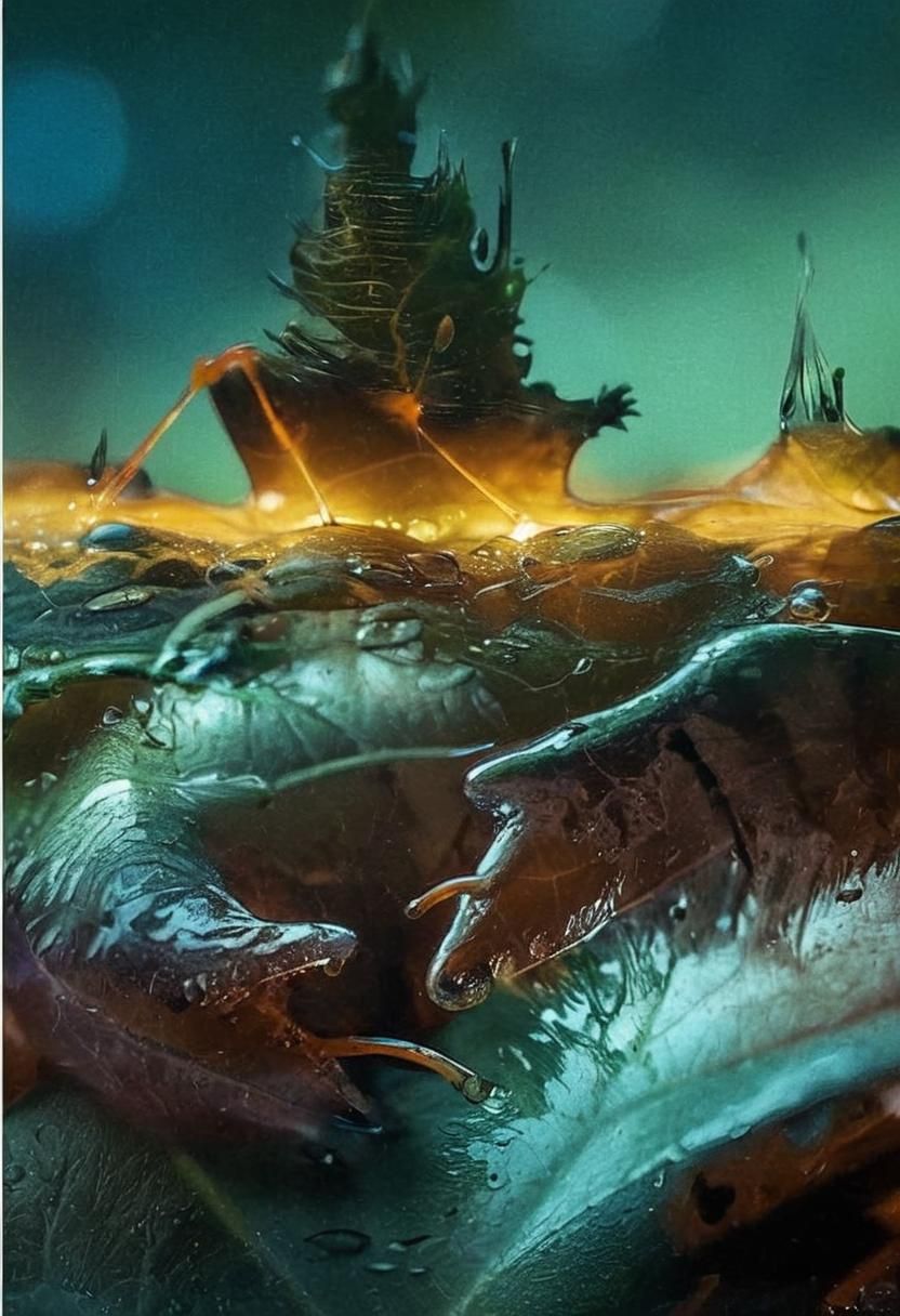 Raindrop on Leaf: Macro Photography Masterpiece