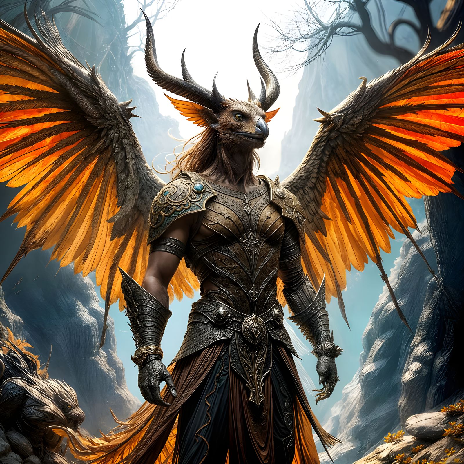 Dark Fantasy Ranger Unveiled in Masterpiece Art