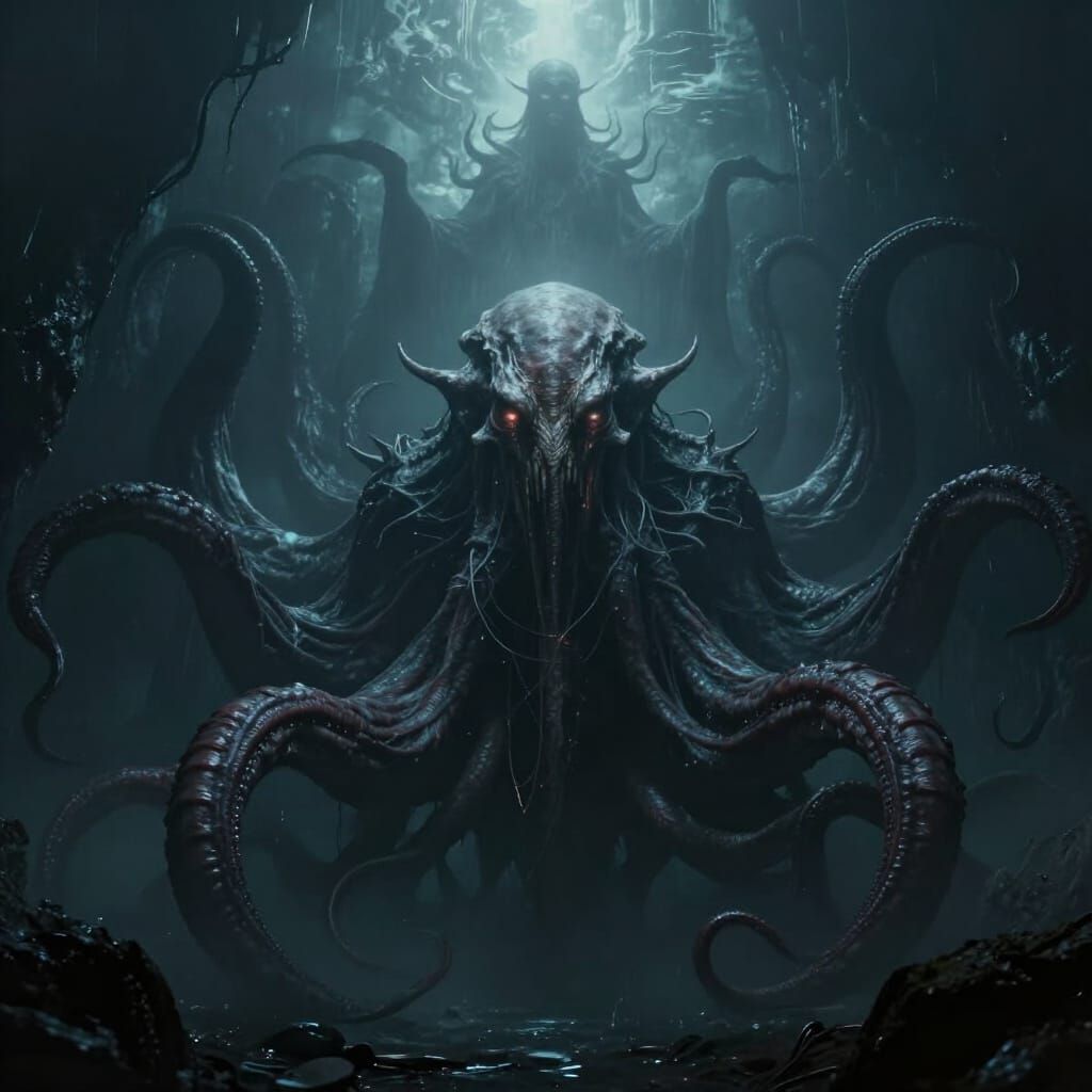 Cthulhu Awakens in Cosmic Horror Trench