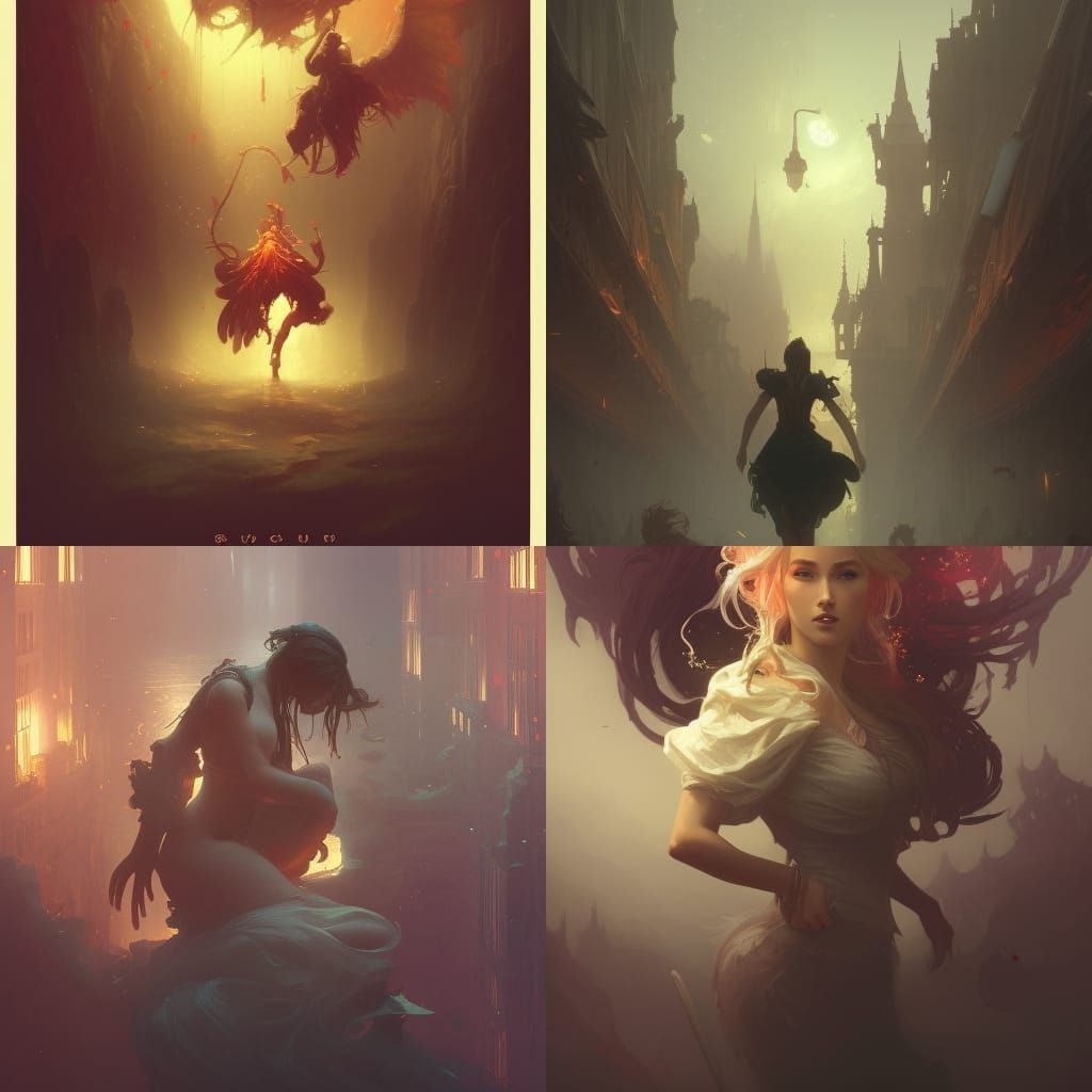 Dark Fantasy Cupcake Concept Art in 8k Resolution