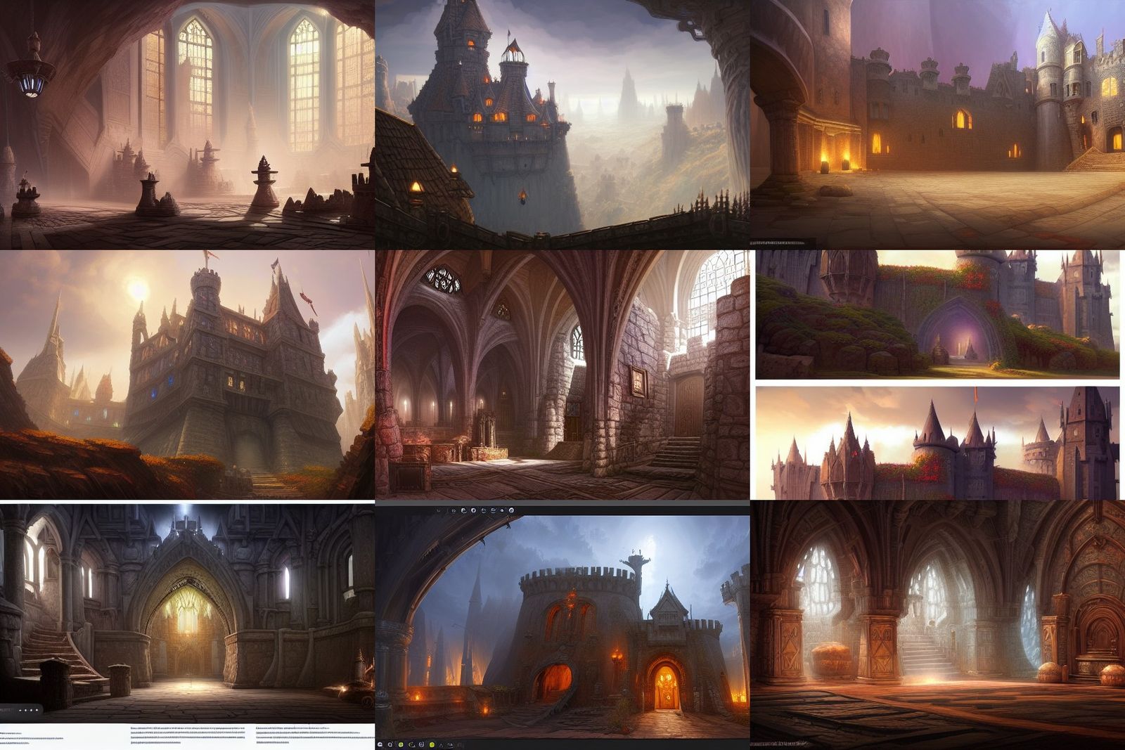 Fantasy Medieval Castle