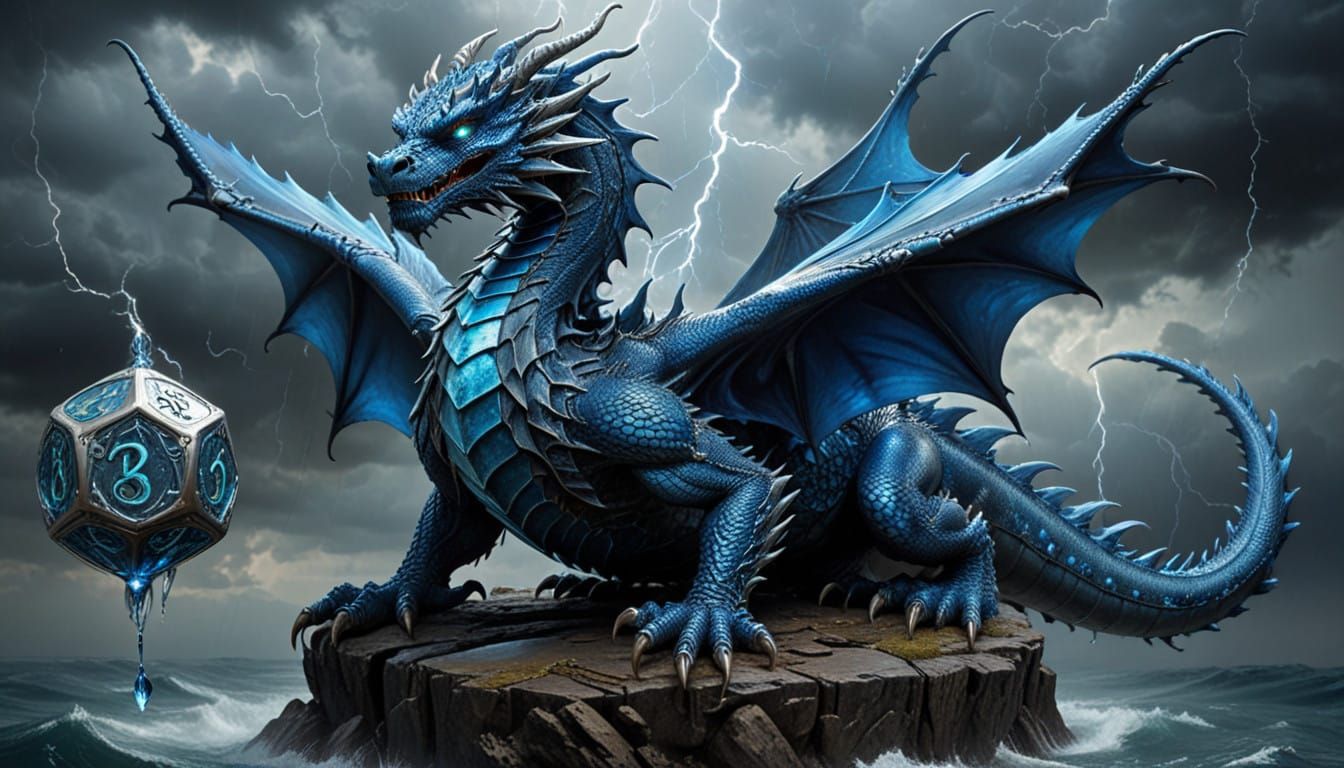 Oversized Coin-Dice Artifact Radiates Ancient Magic