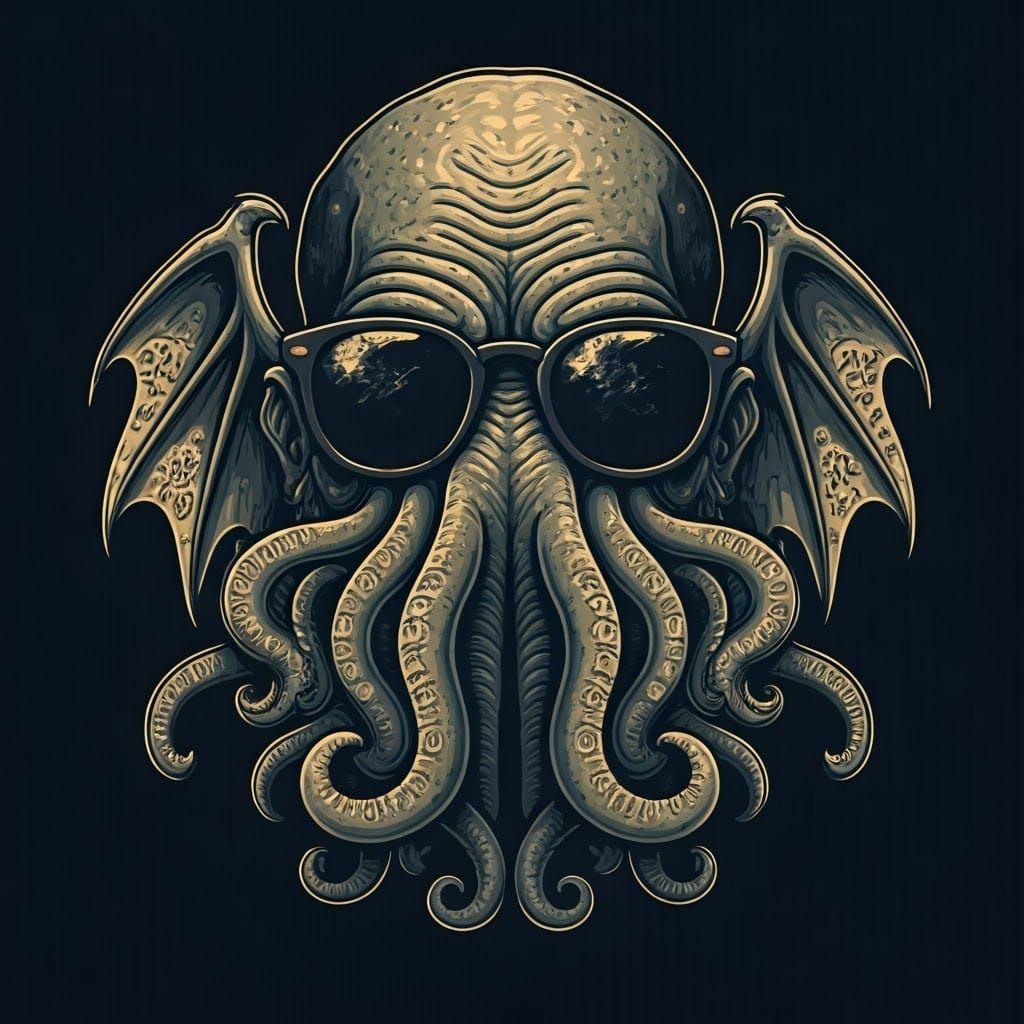 Cthulhu in Sunglasses: Ukiyo-e Tattoo Art