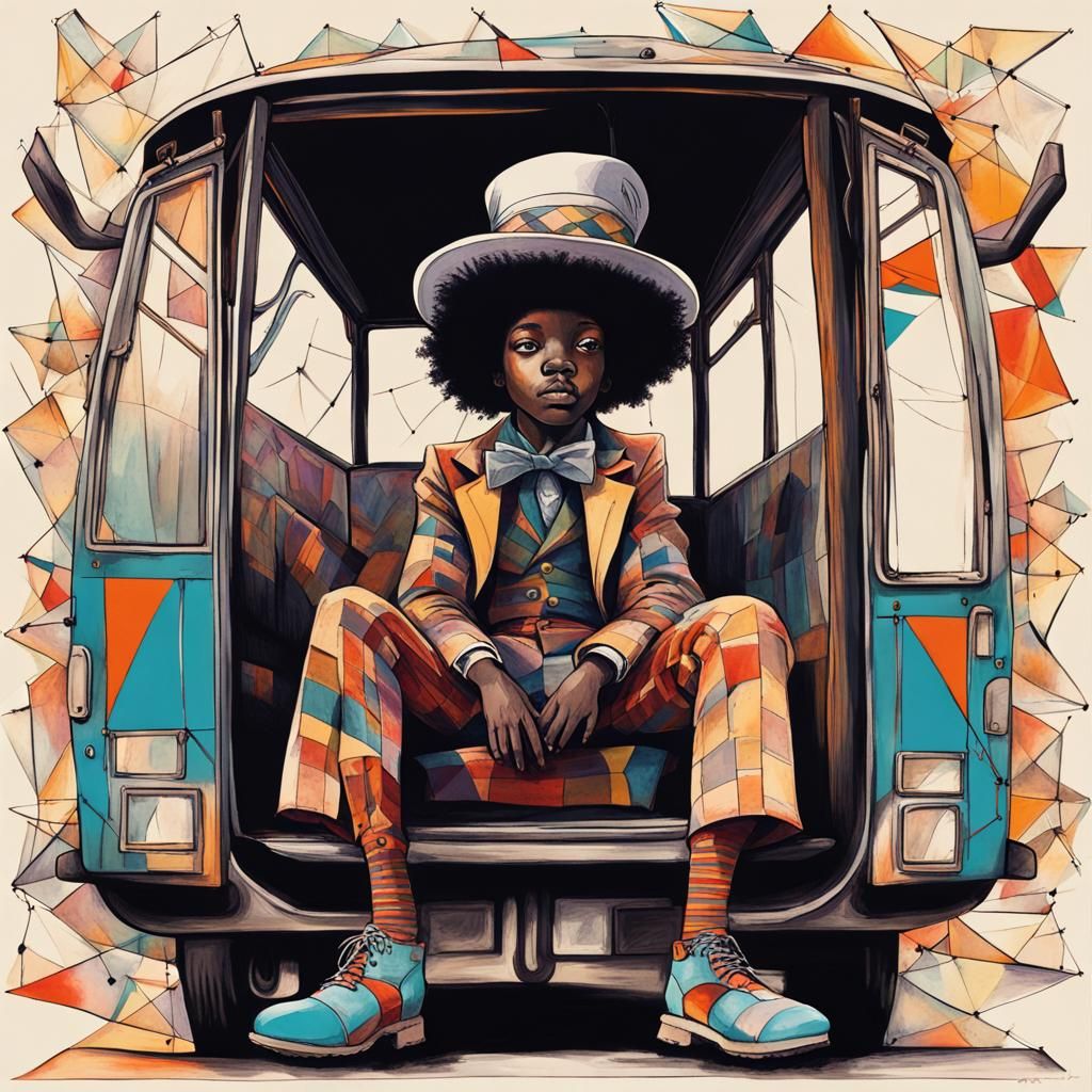 Mad Hatter in South African Minibus: Afro-Futurism