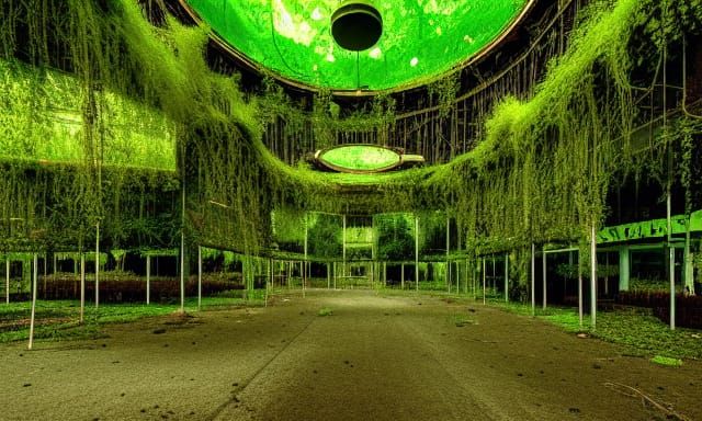 Las Vegas Abandoned and Reclaimed by Nature