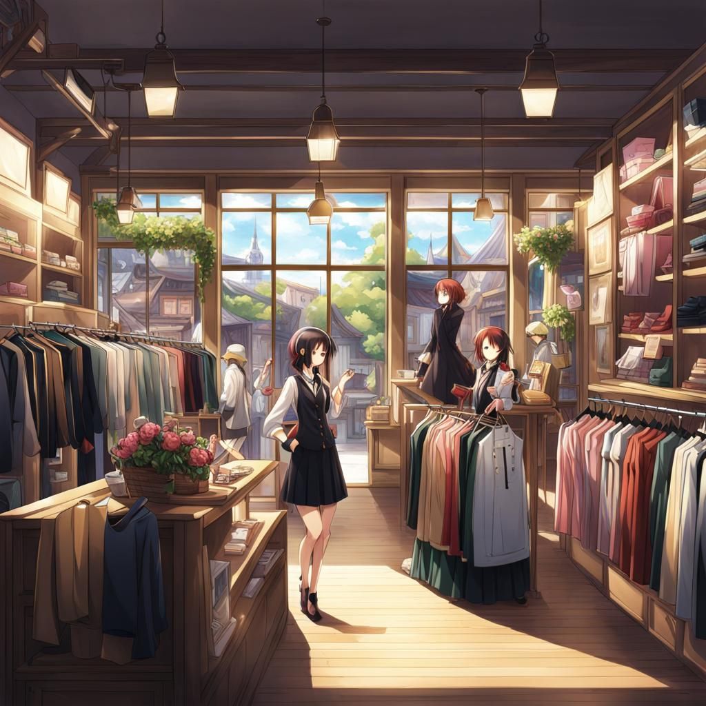 Anime Style Clothing Shop