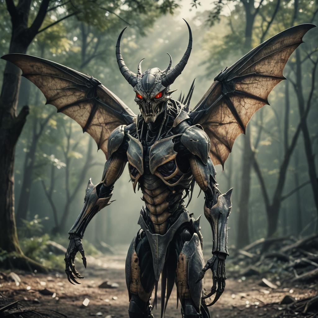 Cinematic Demon of Dark Insectoid Proportions