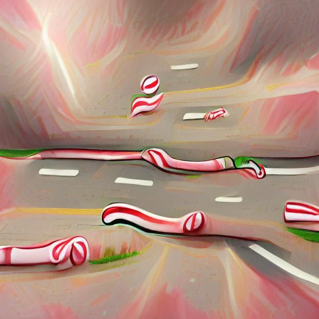 Candy cane highway
