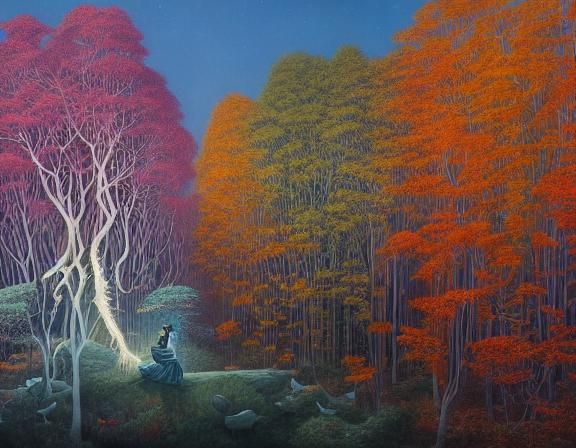 Chaotic Gathering of Geniuses in Mixed Media