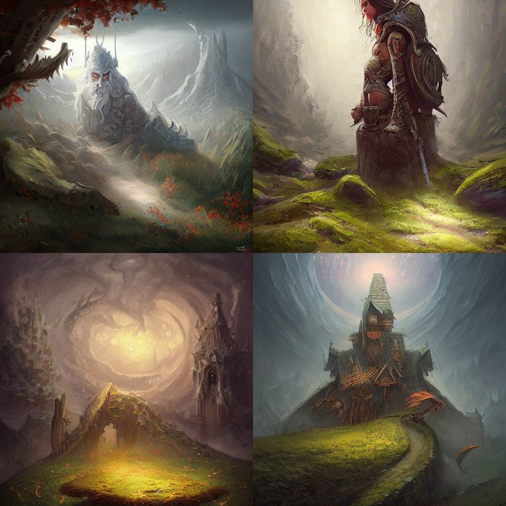 Enchanting Fantasy Landscape Art