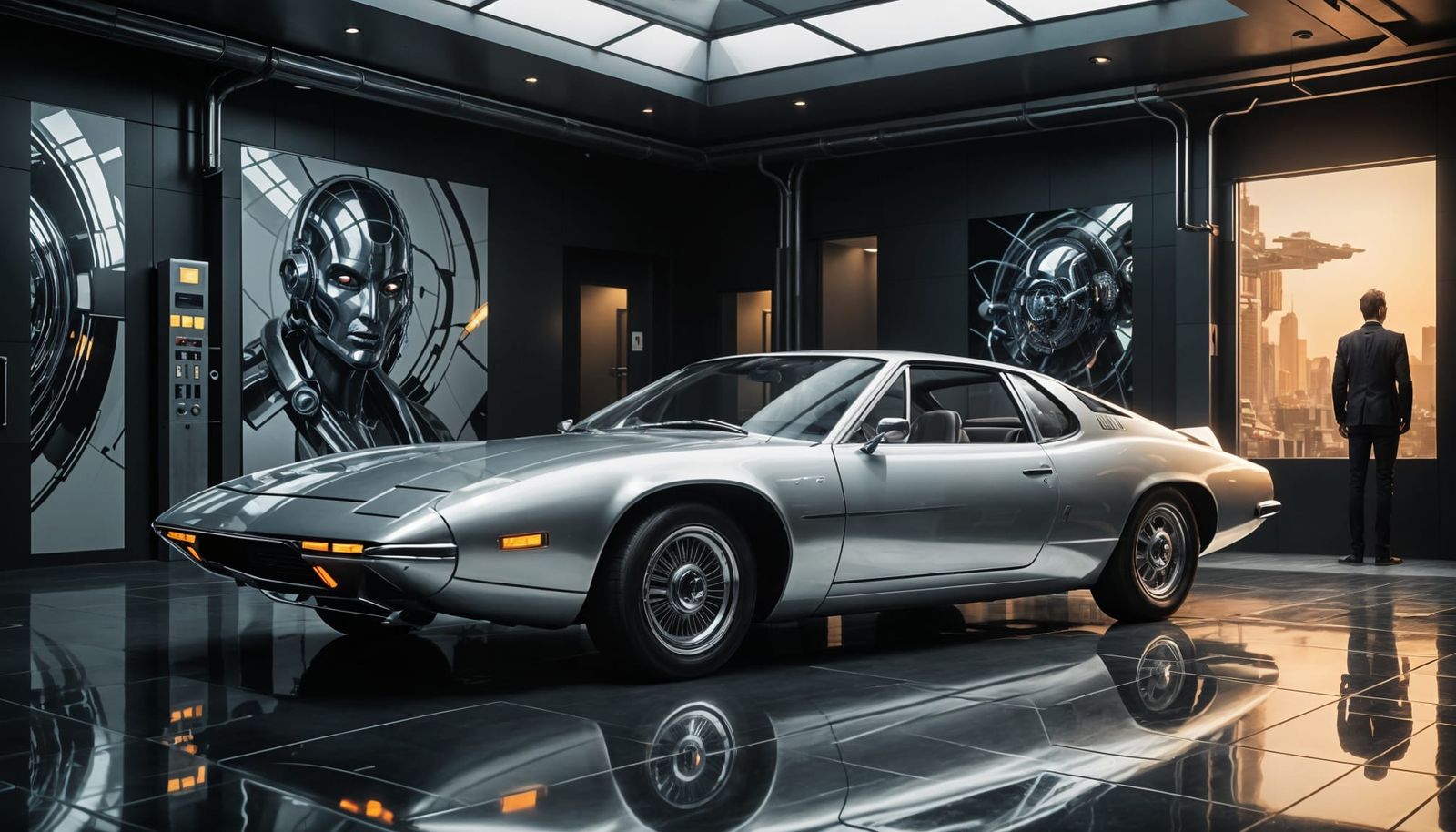 Ford  Probe X Ghia concept car from 1962.