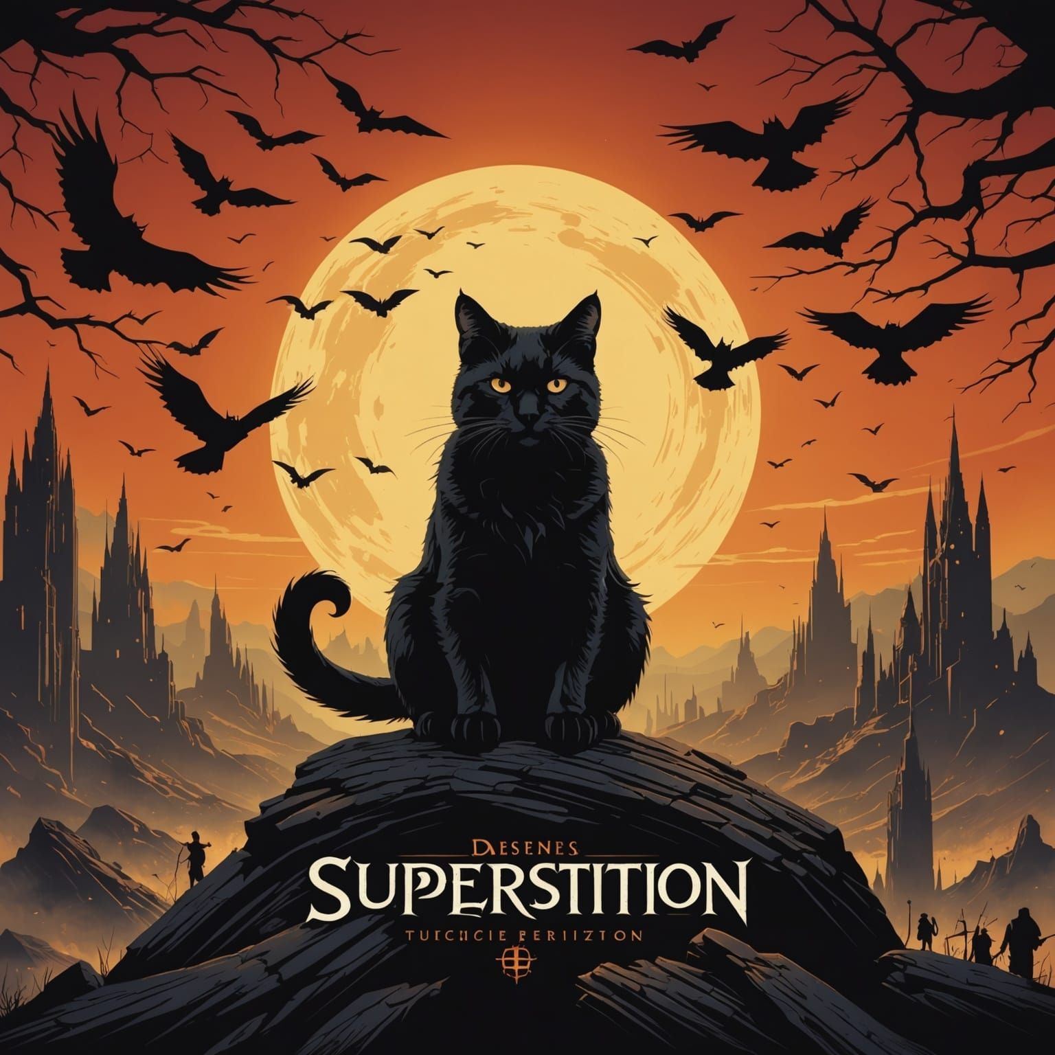 AI Image of Superstition Concept
