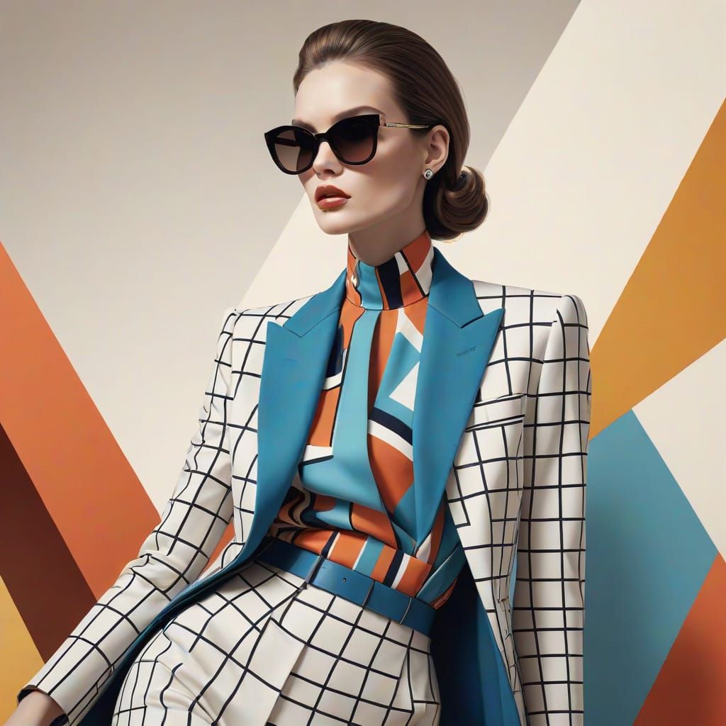 Haute Couture Fashion Editorial with 70/30 Rule