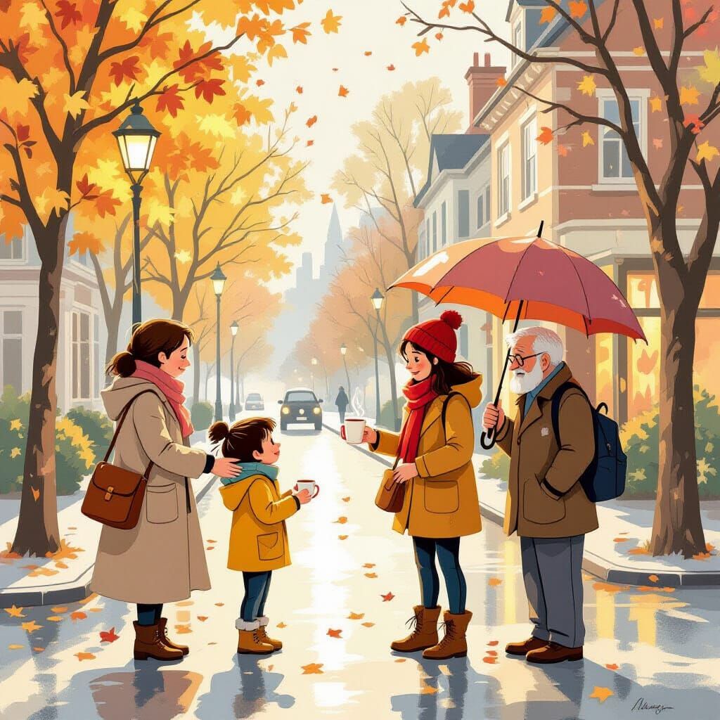 Heartwarming Acts of Kindness Illustrated