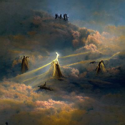 AI Generated Image of Advent