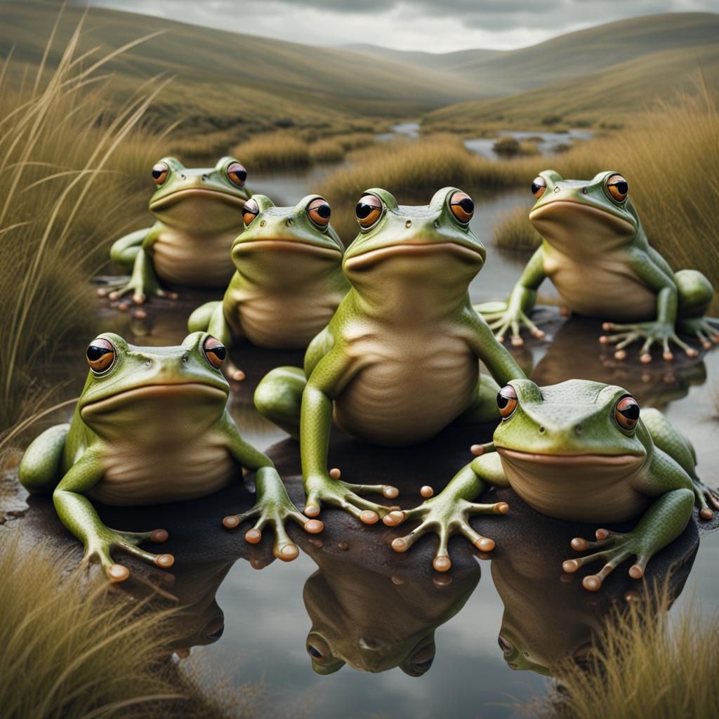 Frogs in the Moors: Intricate and Cinematic
