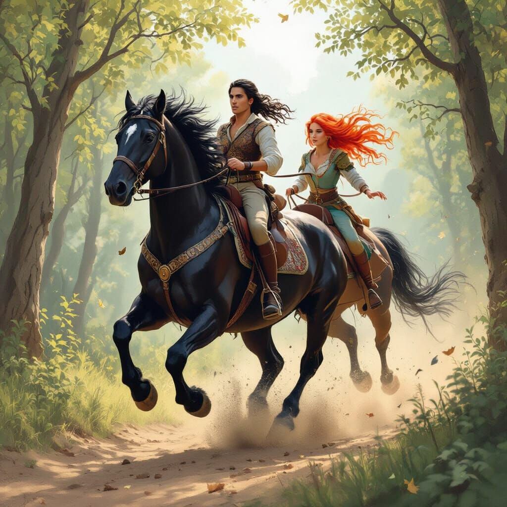 Epic Fantasy Horse Ride with Şehzade and Mercan Kız