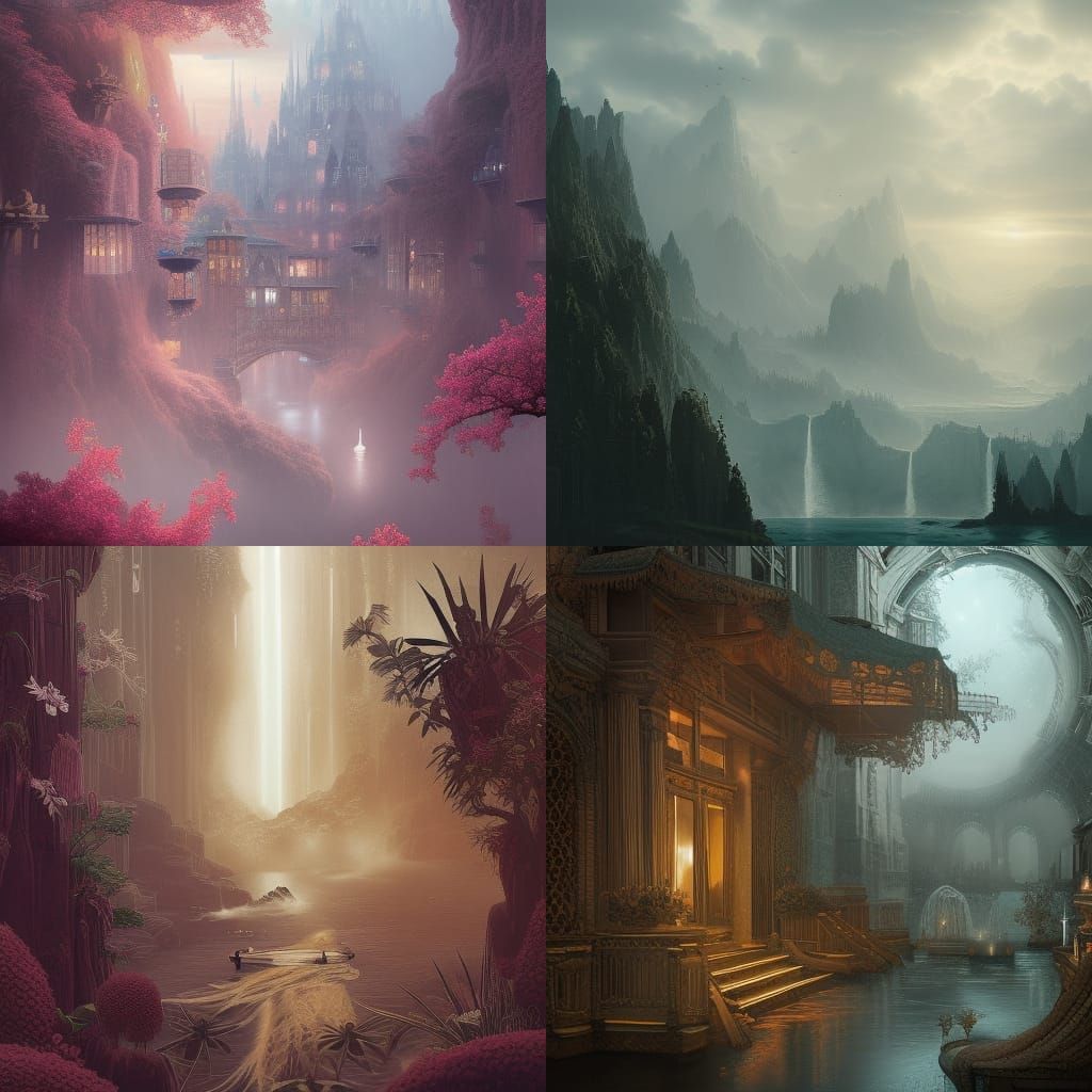 Epic Digital Painting of Ella Sampson