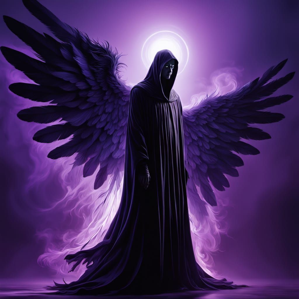 The Angel of Death in Surrealistic Splendor