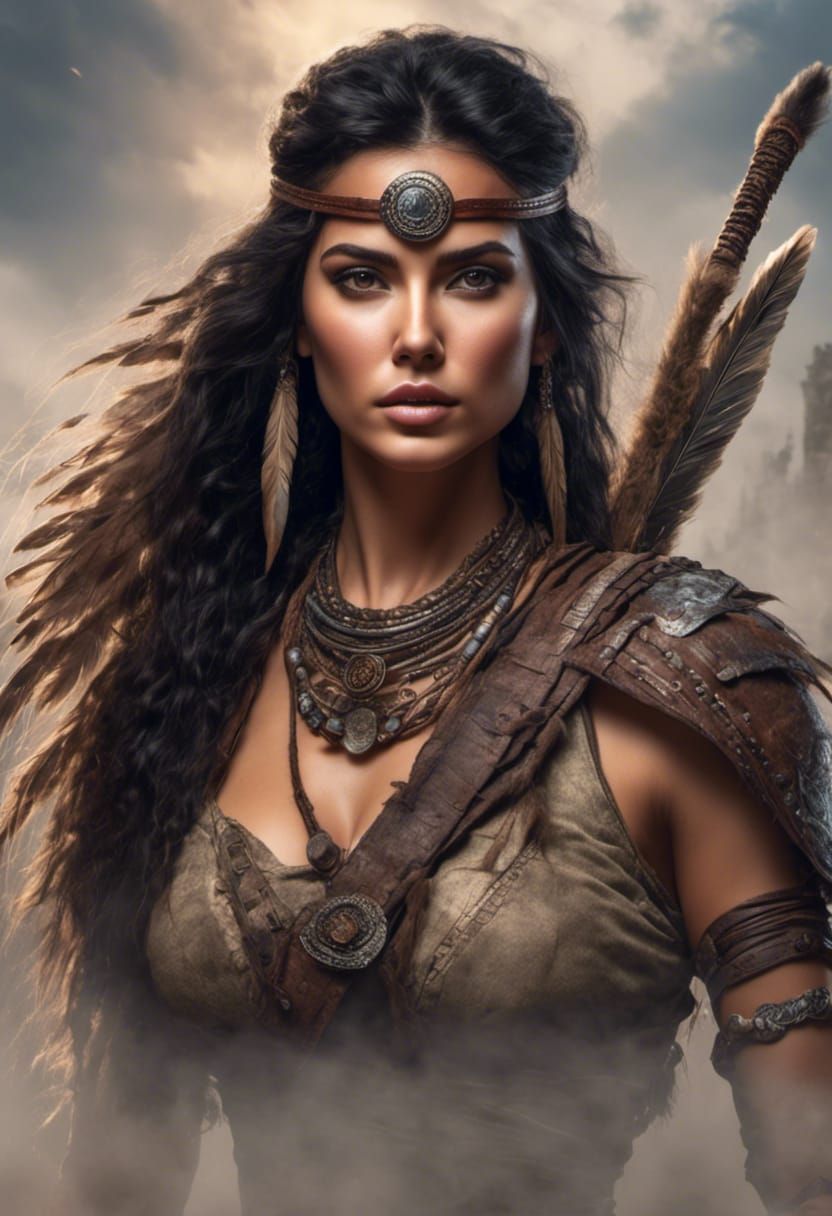 Beautiful Indian warrior