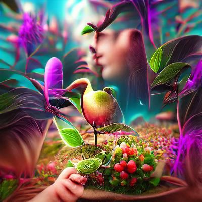Enchanting Garden Scene