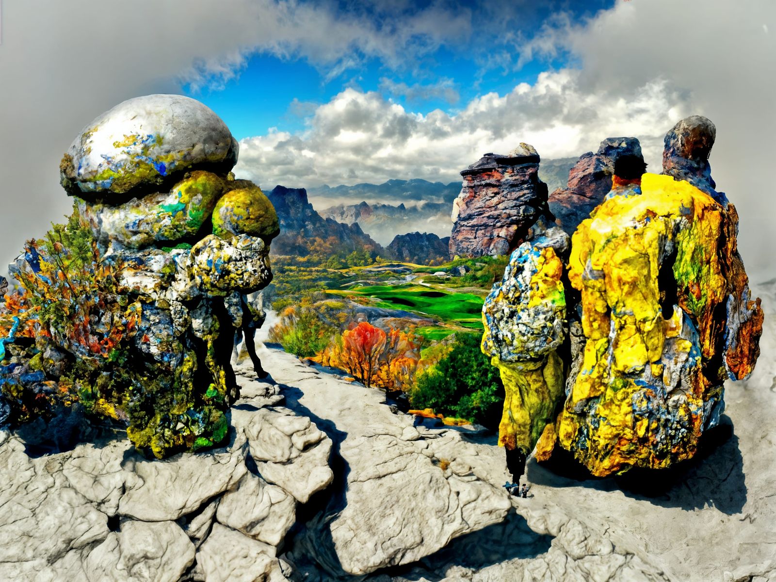 Art: Along the World Walkers Road