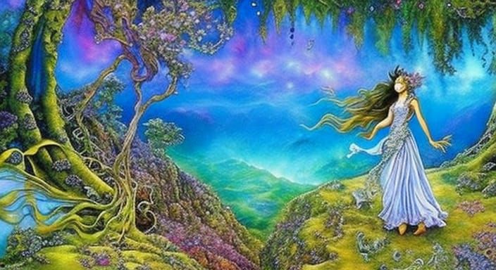 Fantasy Dance: Ghibli, Burton, and Wall Inspired