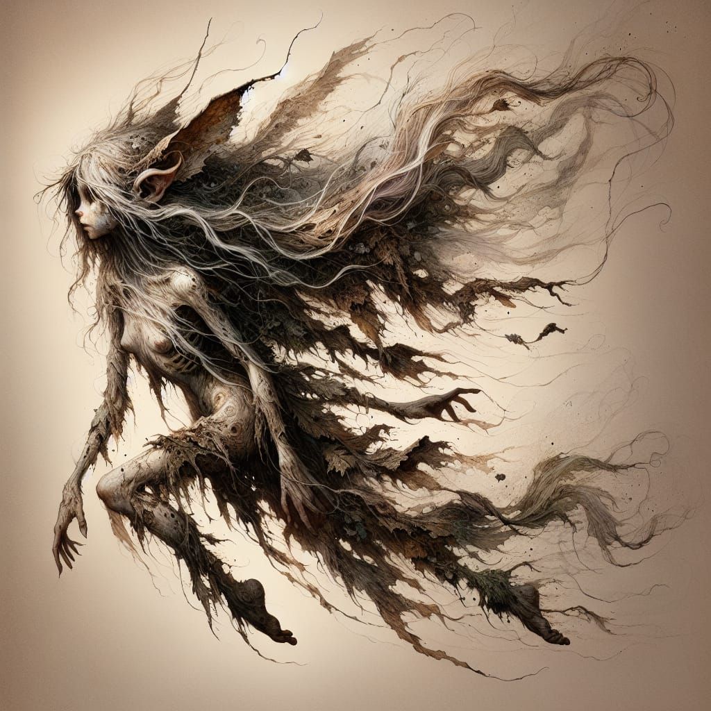 Banshee Transformation: Fading Spirit of the Forest