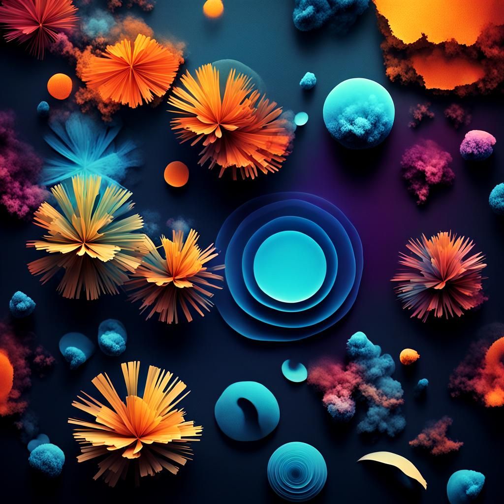 Abstract Photogram: Primitive Photography in Lomo Style