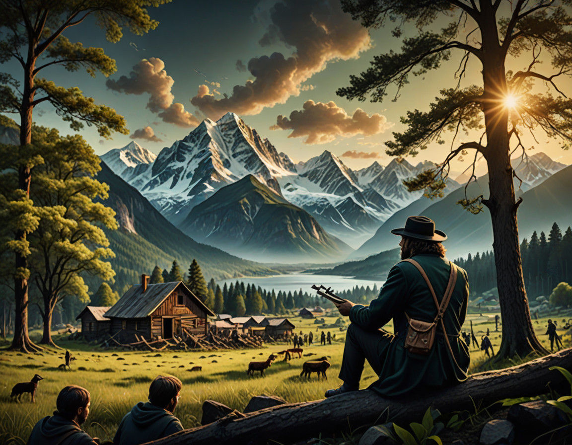 Shakespearian Actor Embodies Hope and Unity in a Hyper-Reali...