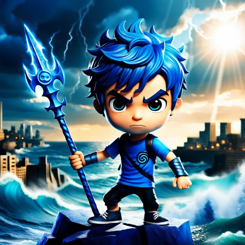 Chibi Percy Jackson & the Olympians: The Lightning Thief (Da...