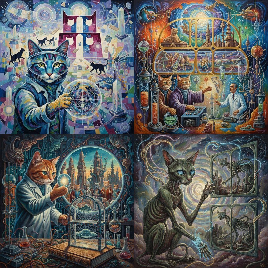 Intelligent Cats Discover Parallel Universe in Scientific Ex...