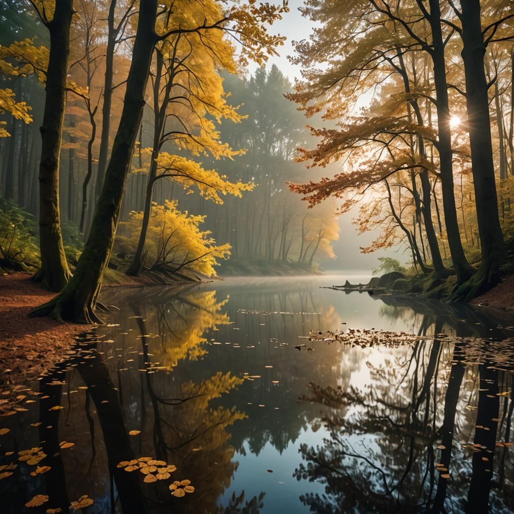 Surreal Landscape in Dreamlike Style