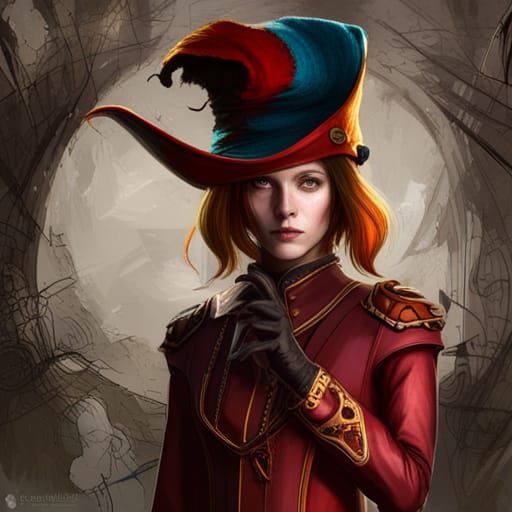 Female Jester hat