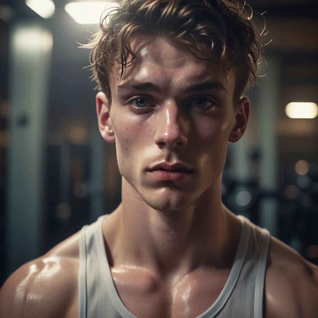 Moody High-Fashion Portrait in Dark Romanticism Style