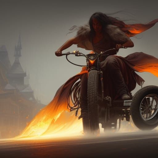 Hell on Wheels: 8K Concept Art