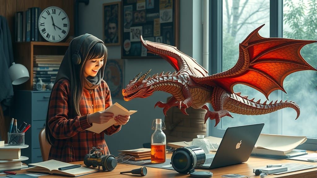 Inventors Collaborate with Majestic Dragons
