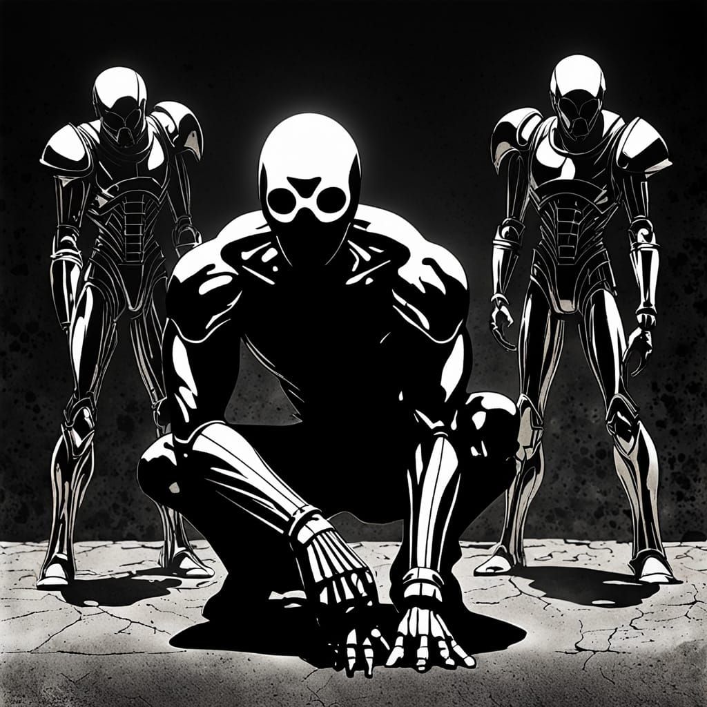 B&W chrome