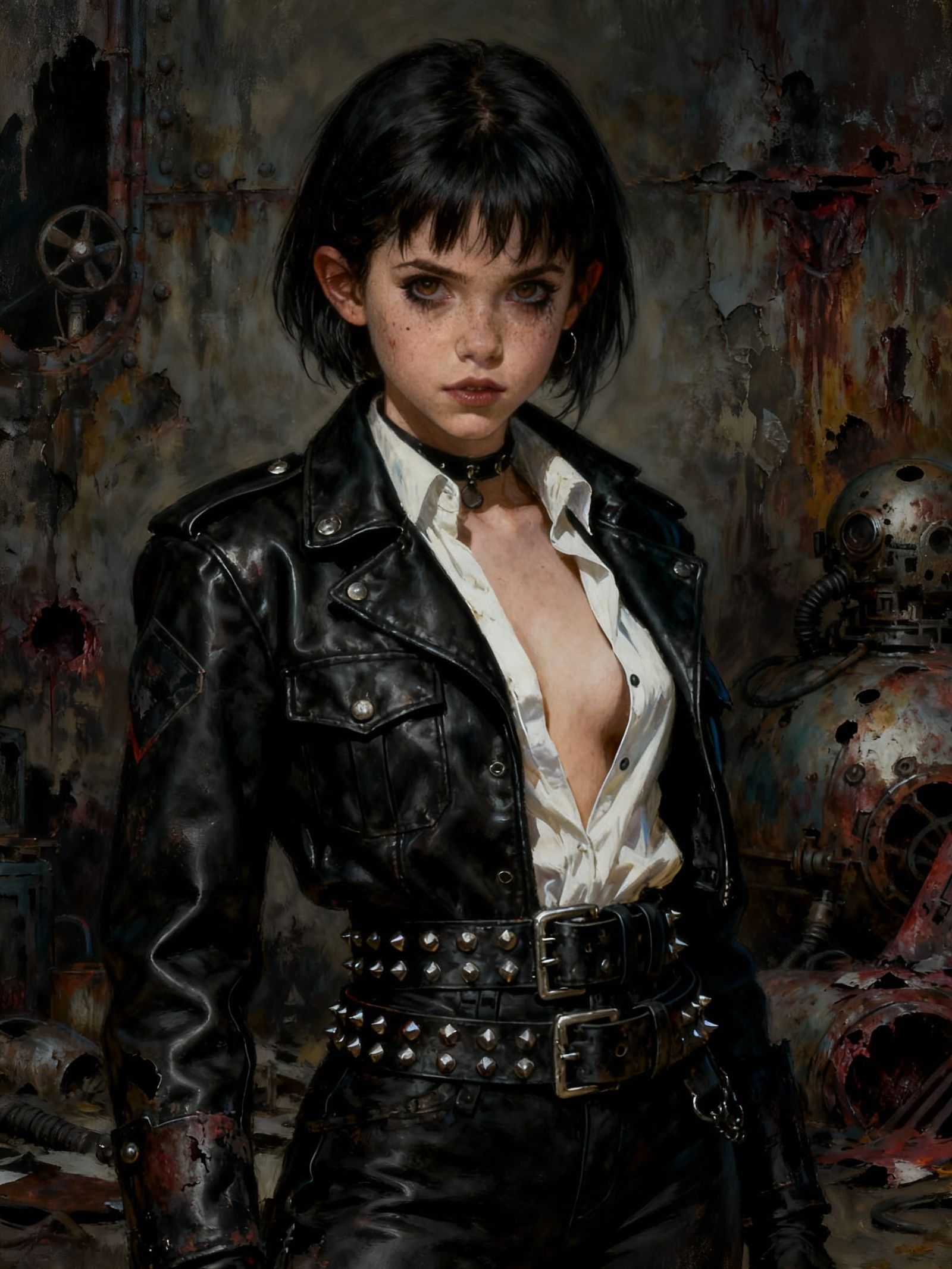Post-Apocalyptic Fairuza Balk Concept Art
