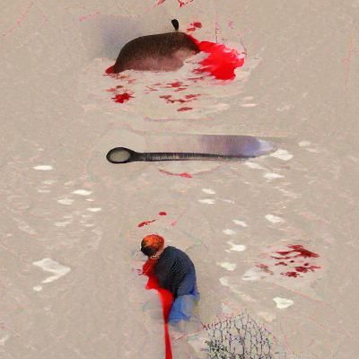 Abstract Image of a Murderer