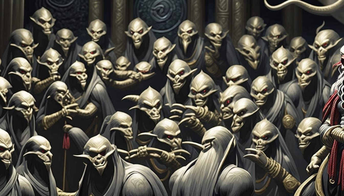 Sacred Ouroboros in Mystic Ritual Space