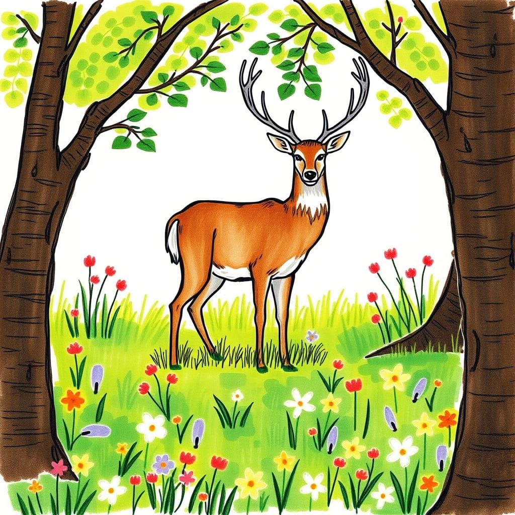 Stagged in the alley