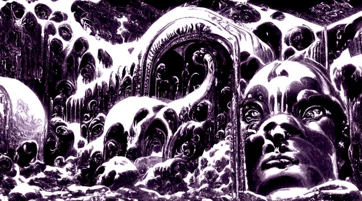 Dream Realm: Giant Marble Gates in Finlay Style