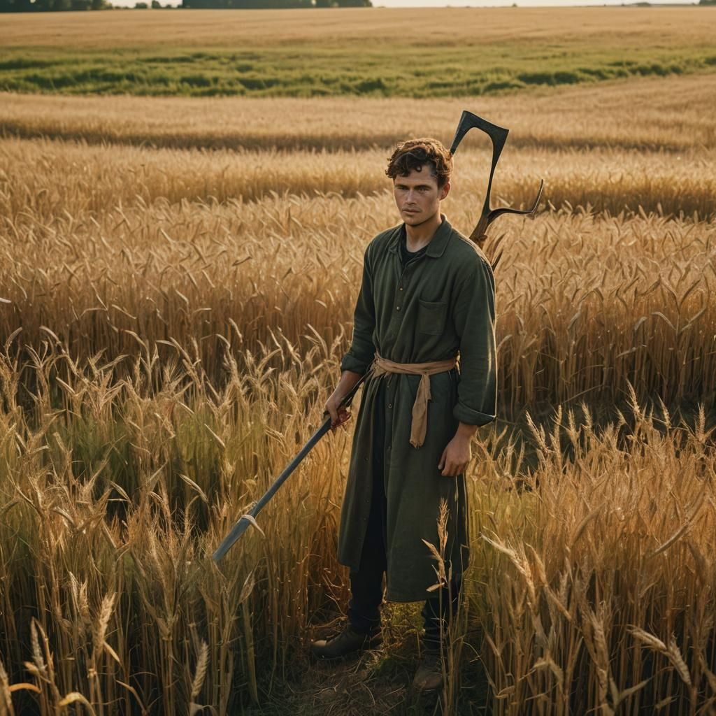 Golden Wheat Field Film Still
