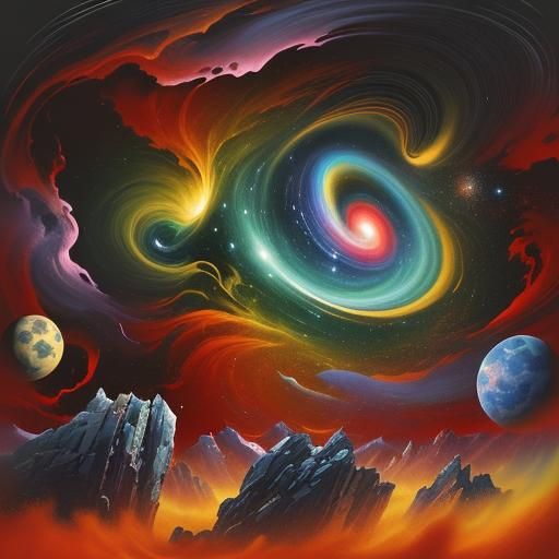 Maximalist Galaxy of Distorted Ellipses