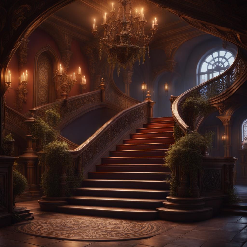 Jim Henson's Fantastical Staircase Concept Art