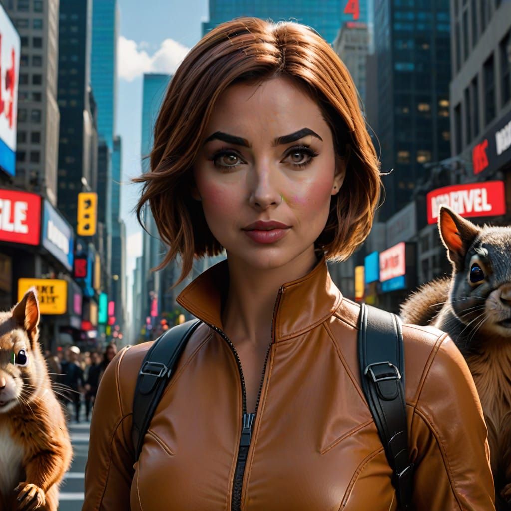 Ana de Armas (Squirrel girl)