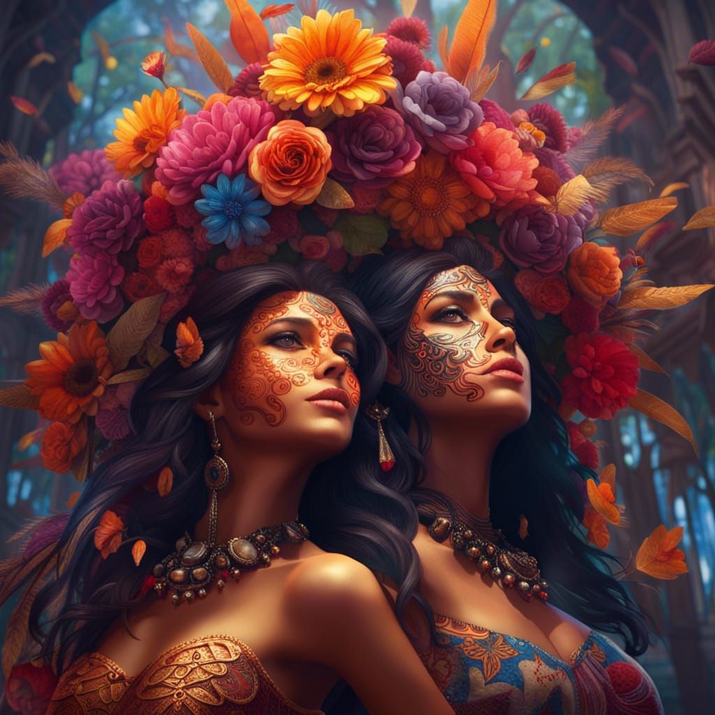 Día de los Muertos: Dancing Couple in Celebration